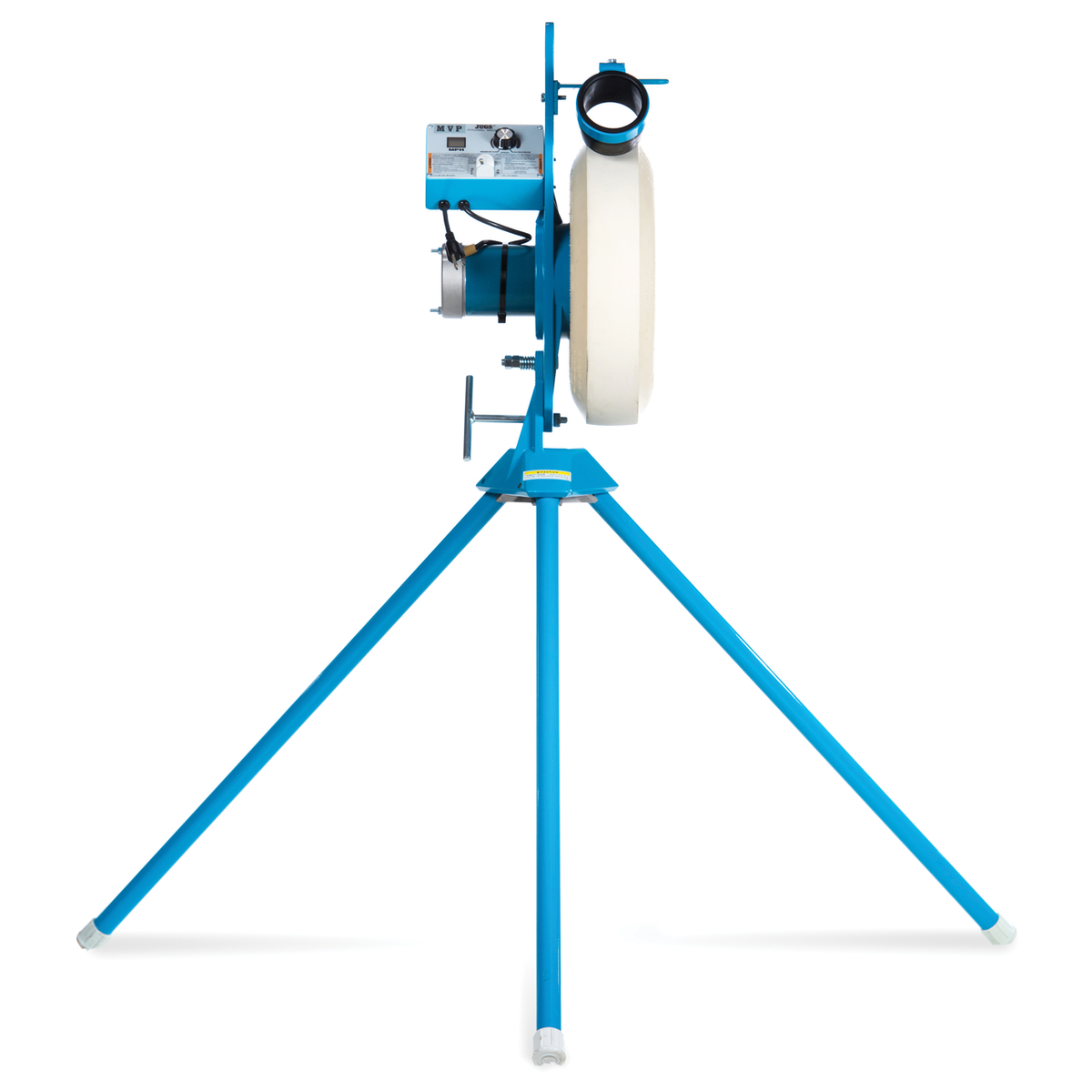 JUGS MVP Combo Baseball and Softball Pitching Machine - Front View
