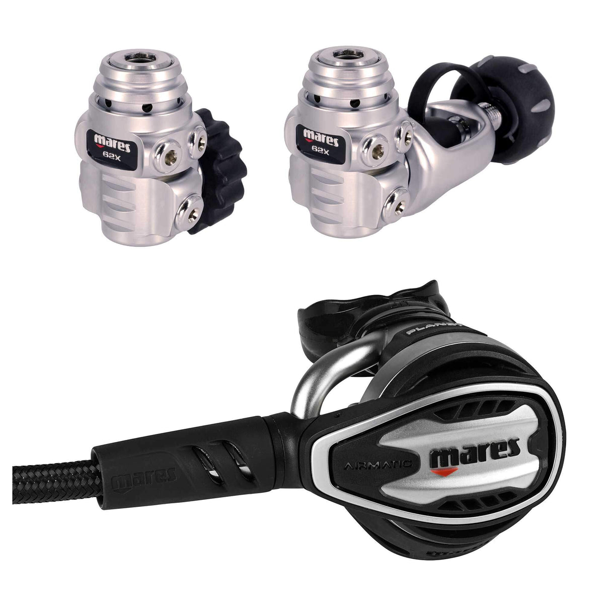 Mares Planet 62X Scuba Regulator - front view