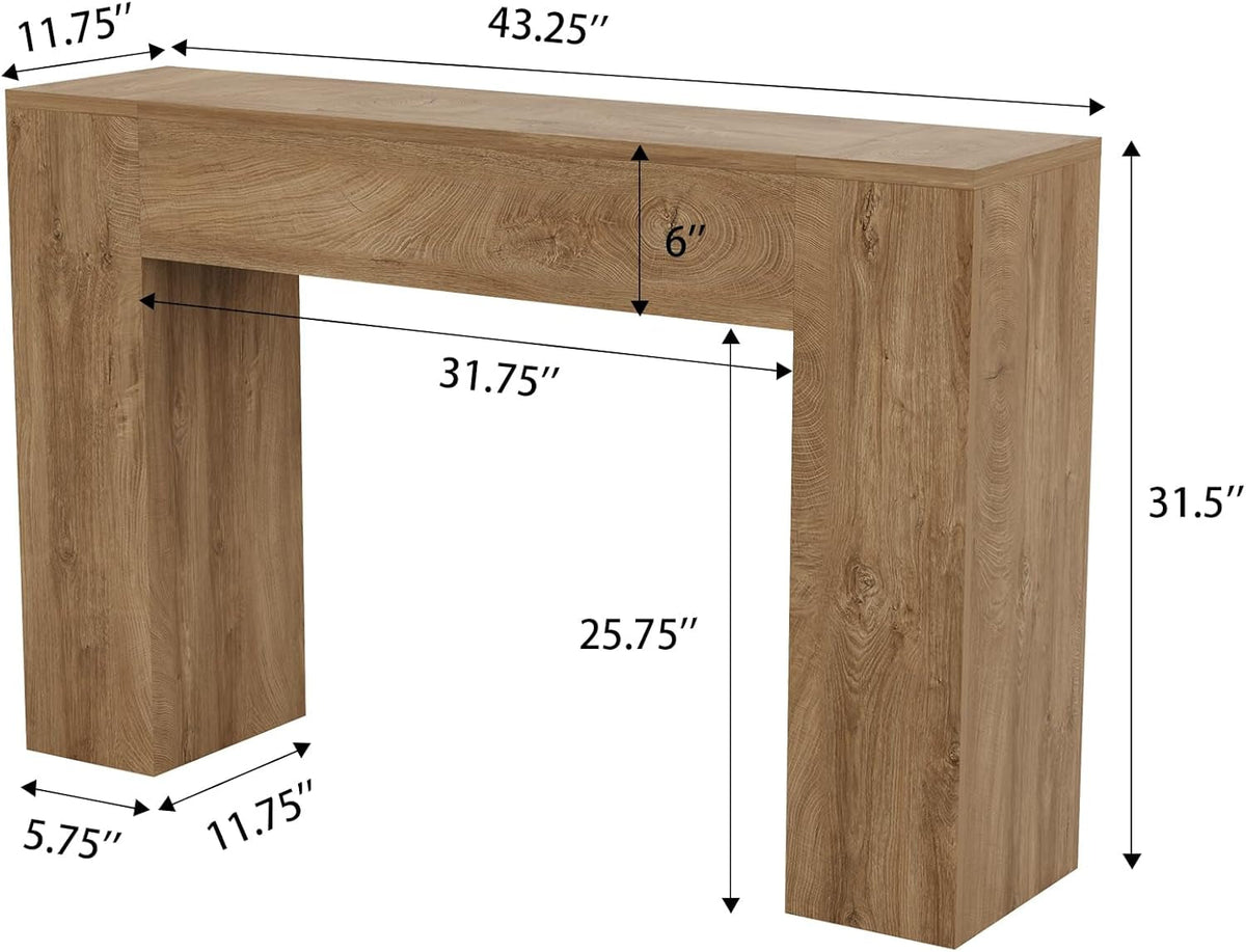 Console Table, Modern Farmhouse - View 3