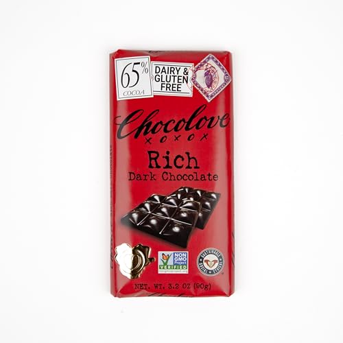 Chocolove Rich Dark Chocolate Mini Bars, 1.3 oz (Case of 12)