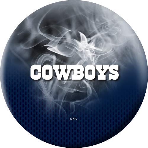 On The Ball Bowling NFL Dallas Cowboys Undrilled Polyester Bowling Ball (On Fire) - view 1
