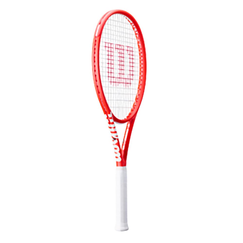 Wilson Clash 100L V3 Reverse Tennis Racket Unstrung, Infrared - main view