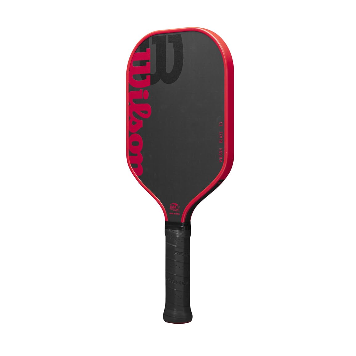 Wilson Blaze 13mm Raw Hybrid Pickleball Paddle, Black/Red - alternate view 2