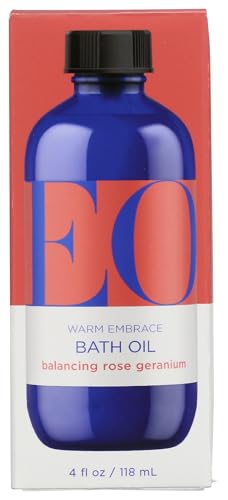 EO Rose Geranium Bath Oil, 4 fl oz