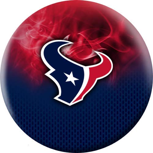 On The Ball Bowling NFL Houston Texans Undrilled Bowling Ball (On Fire) - view 2