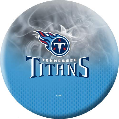 On The Ball Bowling Tennessee Titans NFL On Fire Bowling Ball - view 1
