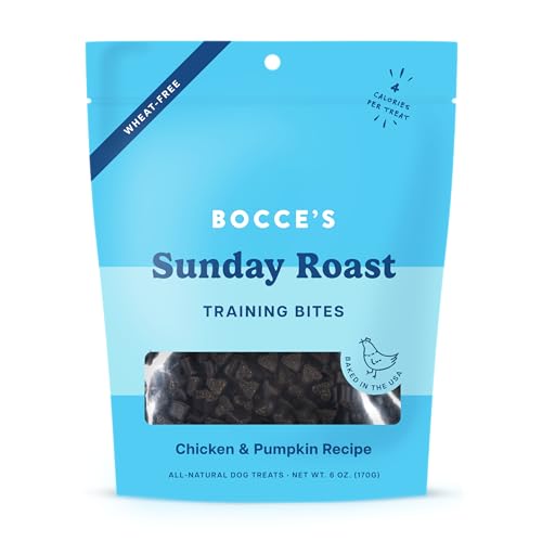 Bocce's Bakery Sunday Roast Training Bites Dog Treats, 6 oz (Case of 12)