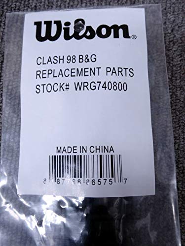 Wilson Clash 98 Tennis Racket Bumper and Grommet Set, Black - main view