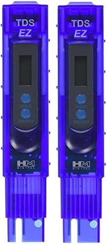 HM Digital TDS-EZ Water Quality TDS Tester, 0-9990 ppm Measurement Range