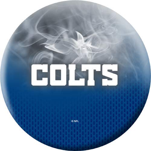 On The Ball Bowling NFL Indianapolis Colts Undrilled Bowling Ball (On Fire) - view 3