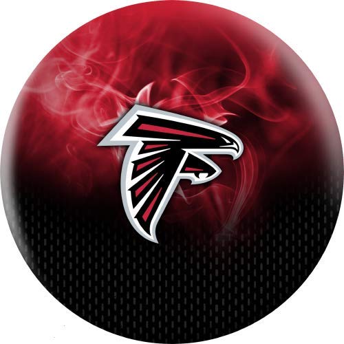 On The Ball Bowling Atlanta Falcons NFL On Fire Bowling Ball - view 2
