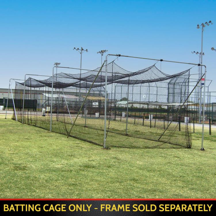 Cimarron 70x12x14 #42 Twisted Poly Batting Cage Net - Alternate View 1