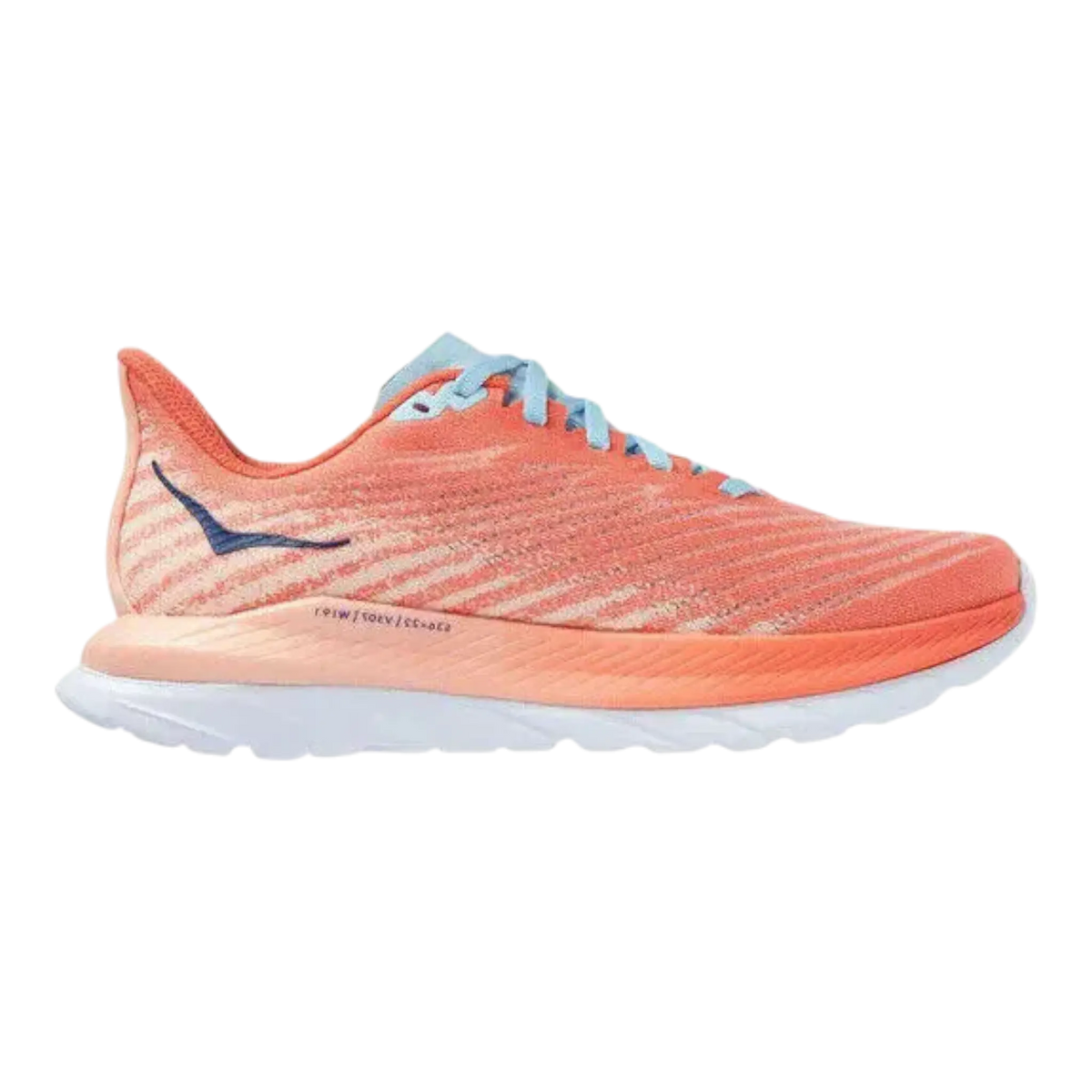 HOKA Mach 5 Women's Running Shoes — Camellia Peach Mesh
