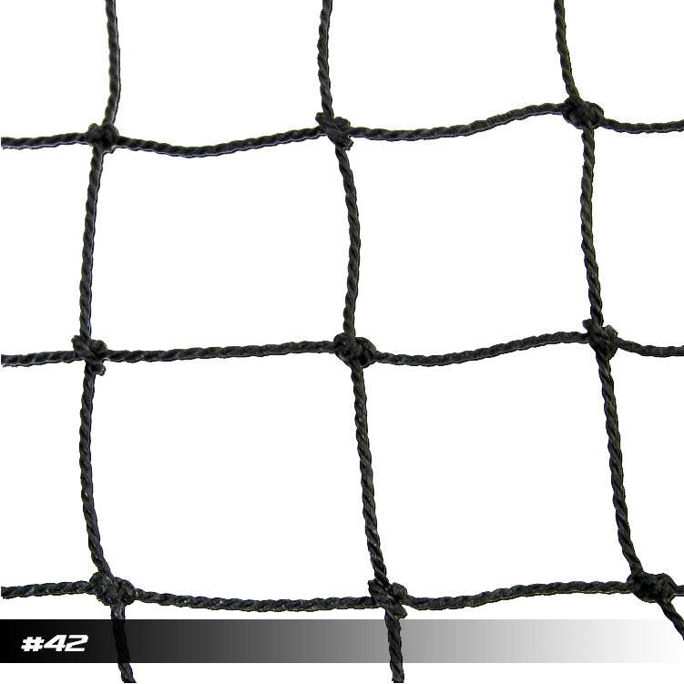 Cimarron 70x12x12 #42 Twisted Poly Batting Cage Net - Front View