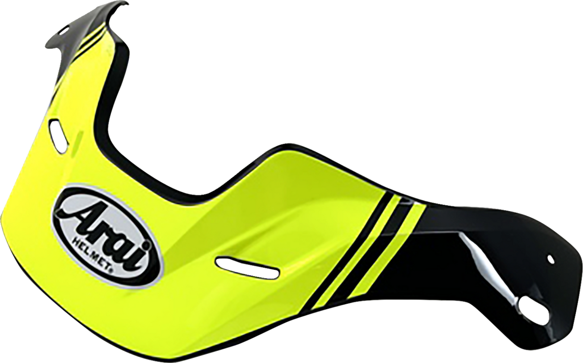 ARAI HELMETS, ARAI HELMETS XD-5 Peak Visor - Cosmic Yellow (Part #091377)