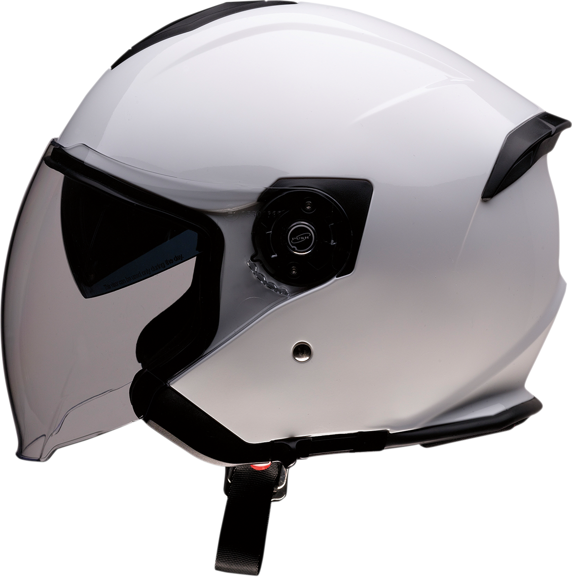Z1R, Z1R Road Maxx 2.0 Helmet - White Large with Impact-Absorbing EPS and Sun Visor