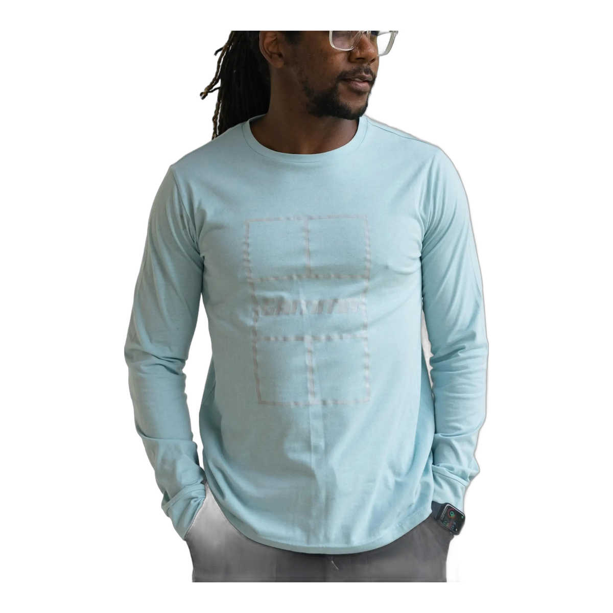 Gamma Men's Park Long Sleeve Top - product view