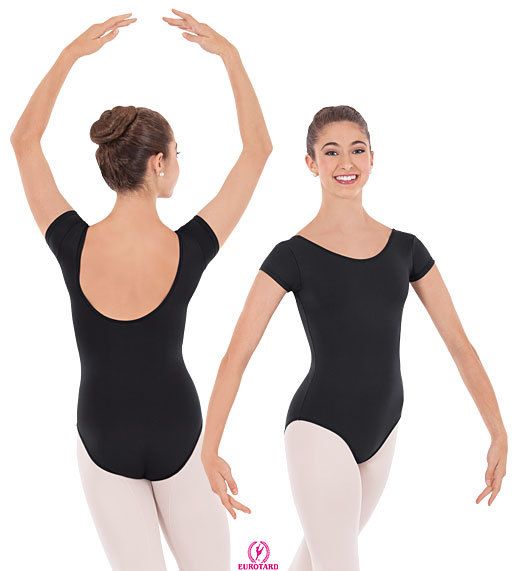 Eurotard Microfiber Low Back Cap Sleeve