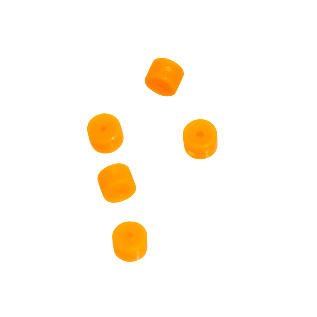 October Mountain Turbo Button 2.0 in Orange 100 pk. - Front View