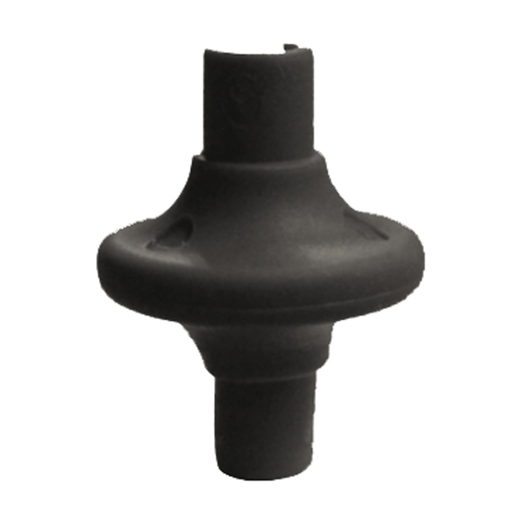 Draves Komfort Kiss Kisser Button in Black 1 pk. - Front View