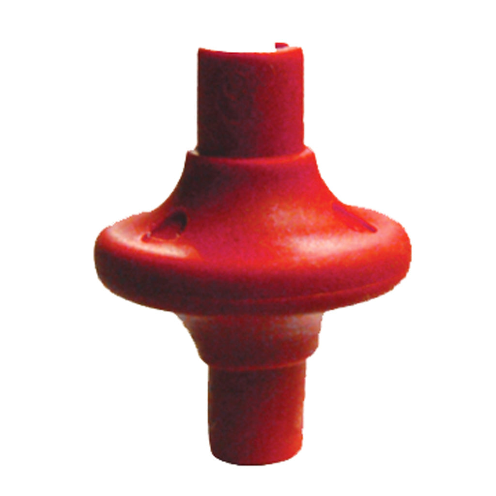 Draves Komfort Kiss Kisser Button in Red 1 pk. - Front View
