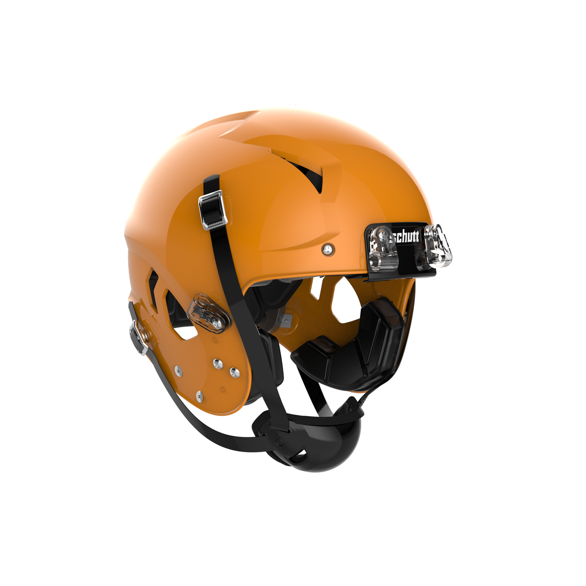 Schutt Vengeance Pro LTD II football helmet in gloss gold without facemask