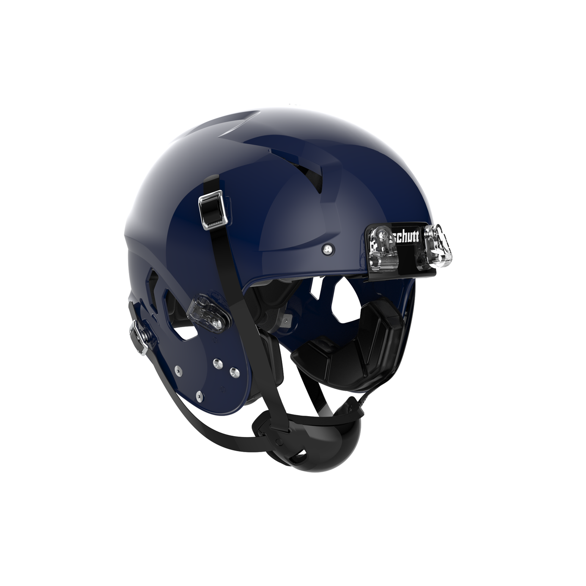 Schutt Vengeance Pro LTD II football helmet in gloss navy without facemask