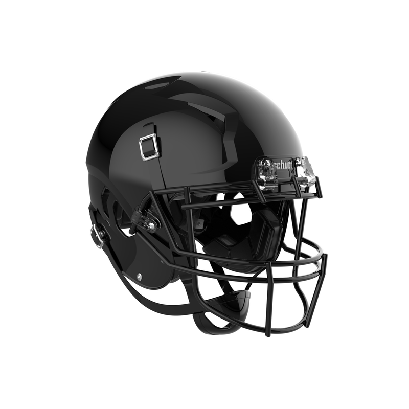 Schutt Youth Vengeance A11 2.0 football helmet in black with black facemask