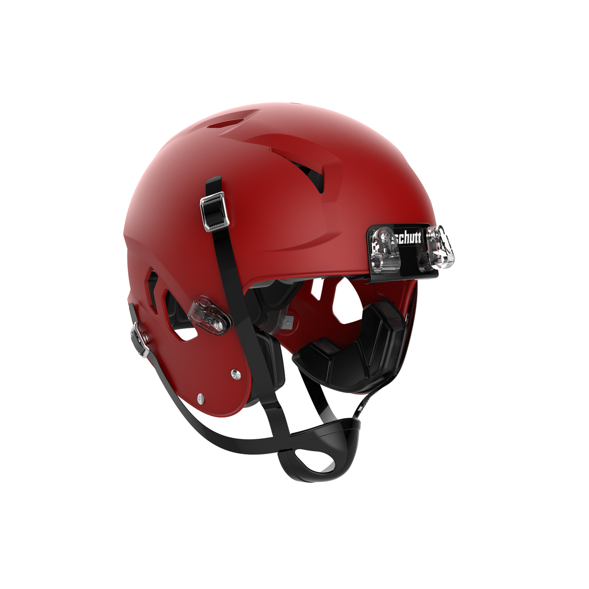 Schutt Youth Vengeance A11 2.0 football helmet in scarlet red without facemask