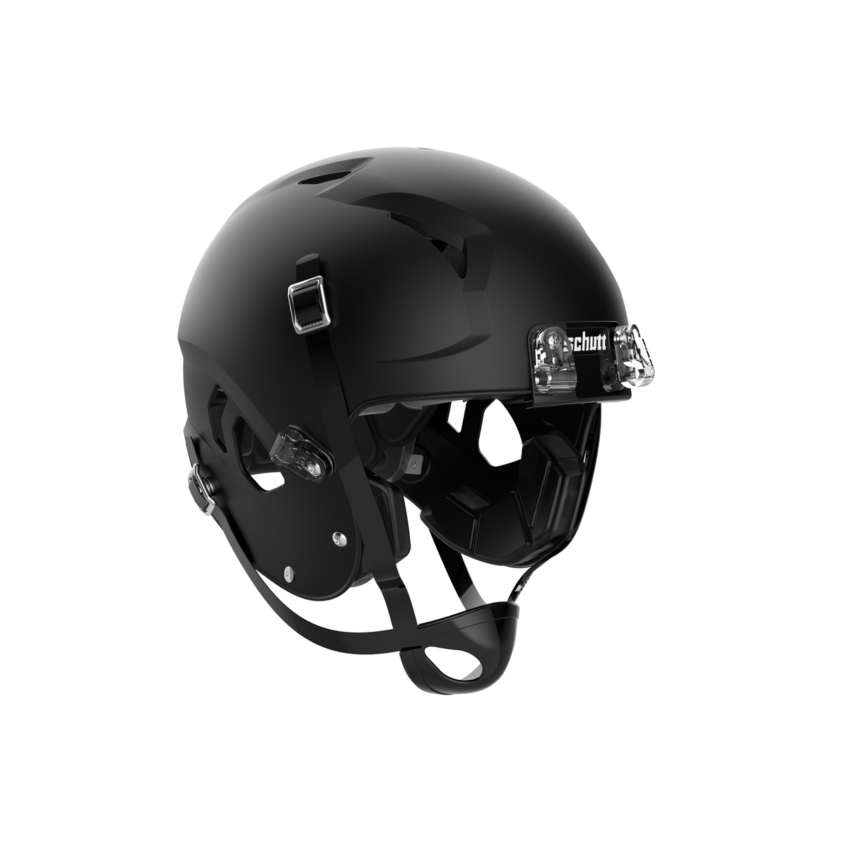 Schutt Youth Vengeance A11 2.0 football helmet in black without facemask