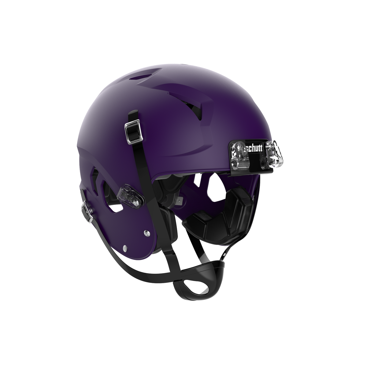Schutt Youth Vengeance A11 2.0 football helmet in purple without facemask