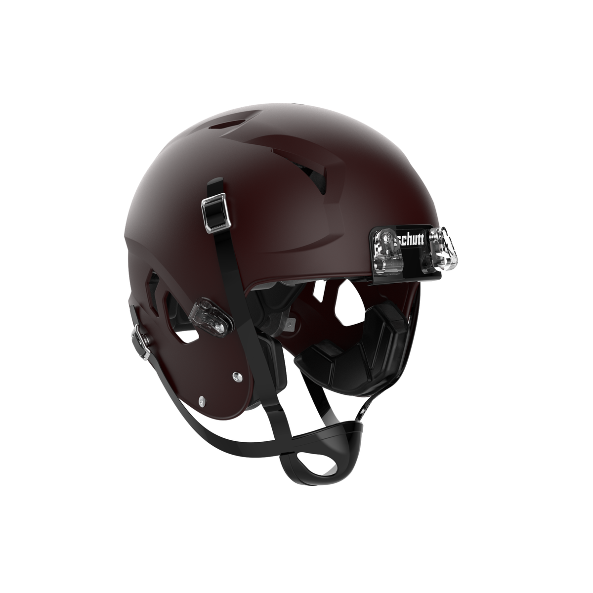 Schutt Youth Vengeance A11 2.0 football helmet in maroon without facemask
