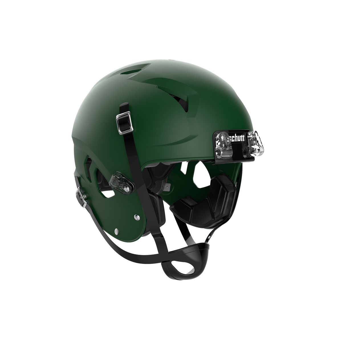 Schutt Youth Vengeance A11 2.0 football helmet in dark green without facemask