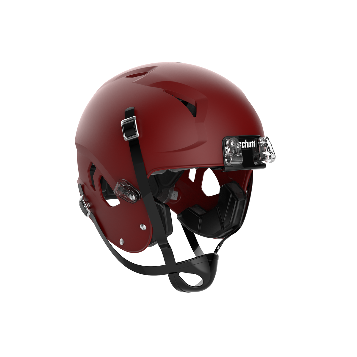 Schutt Youth Vengeance A11 2.0 football helmet in cardinal without facemask