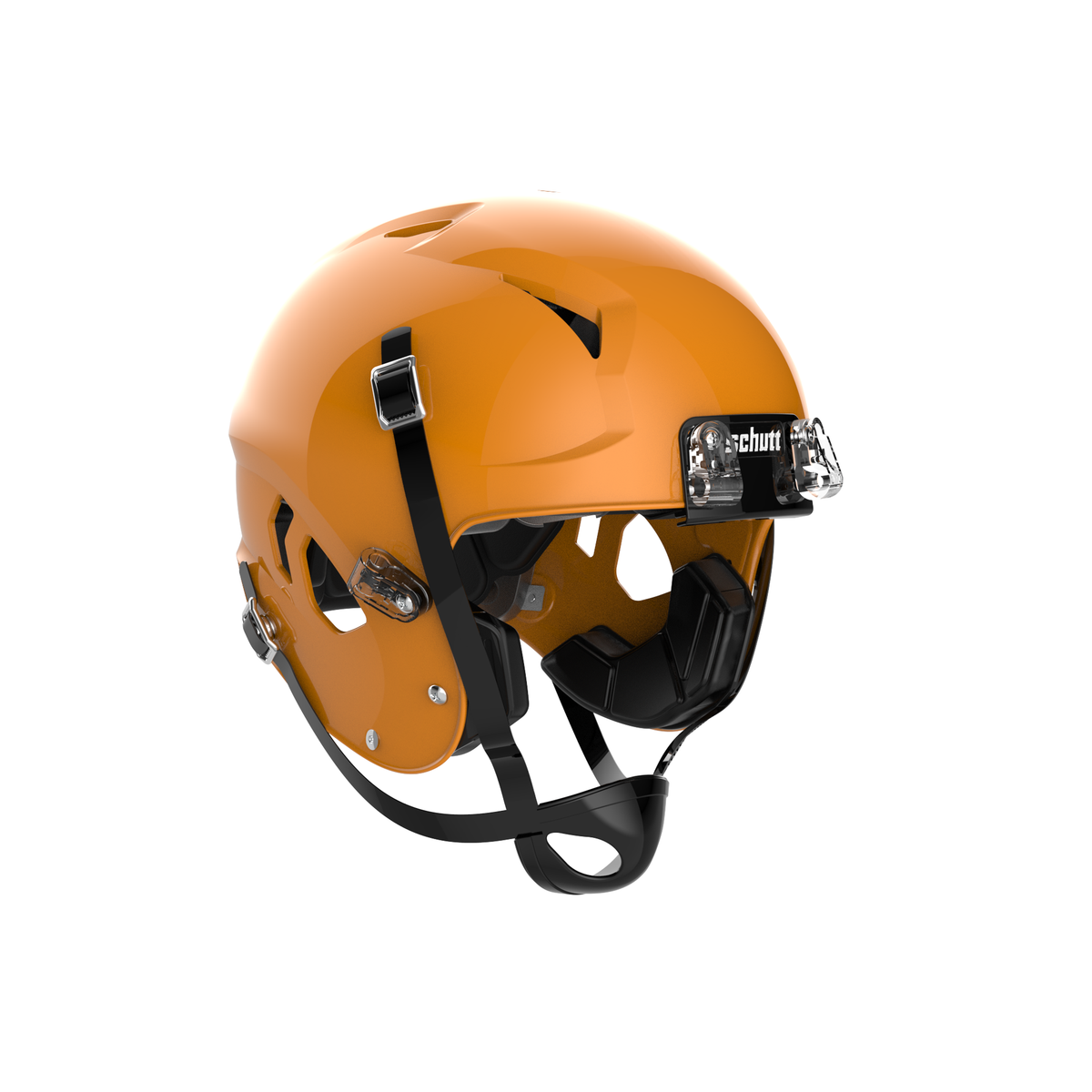 Schutt Youth Vengeance A11 2.0 football helmet in gold without facemask