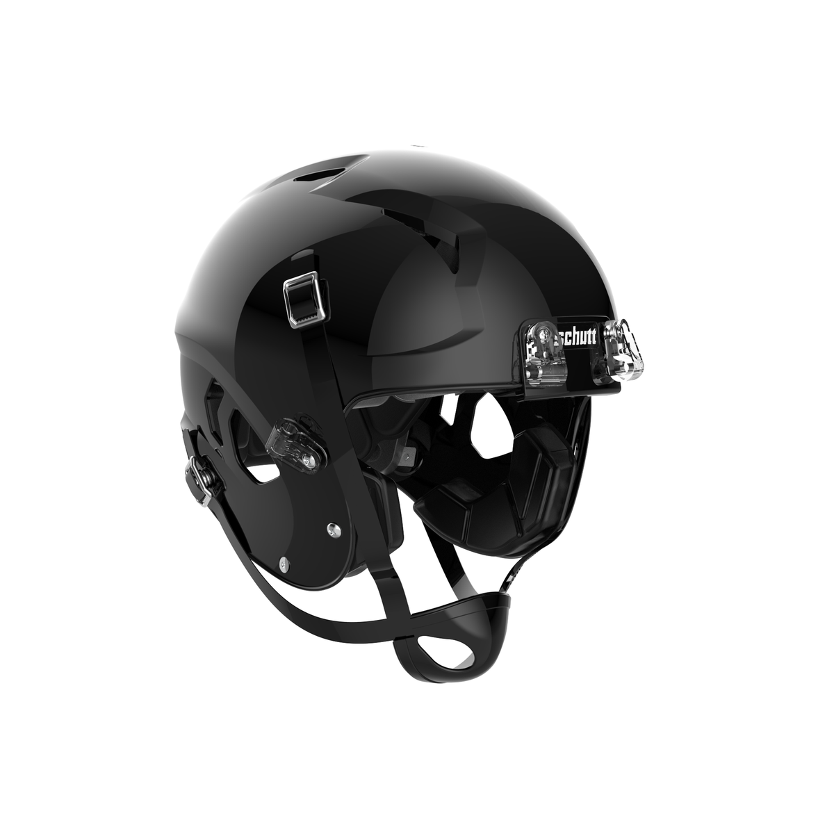 Schutt Youth Vengeance A11 2.0 football helmet in black without facemask