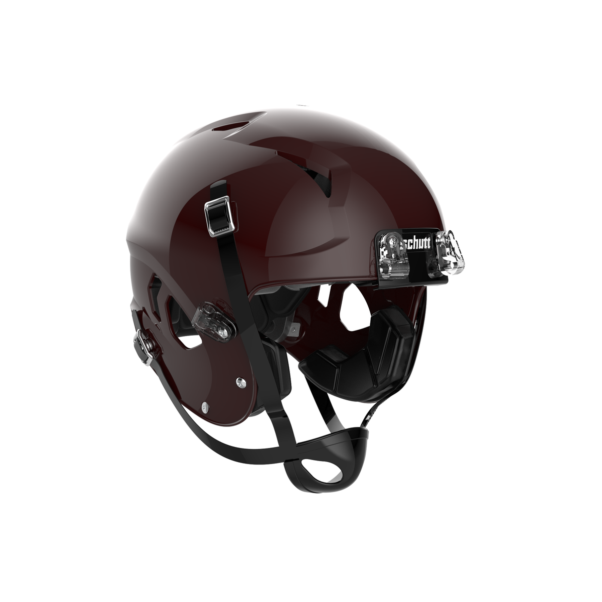 Schutt Youth Vengeance A11 2.0 football helmet in maroon without facemask