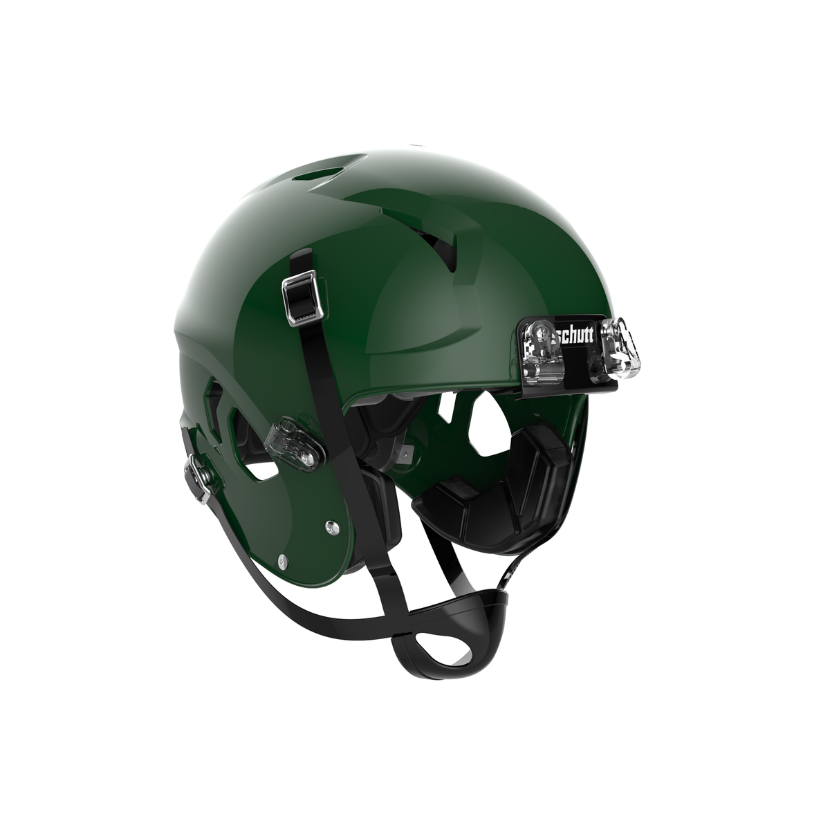 Schutt Youth Vengeance A11 2.0 football helmet in dark green without facemask