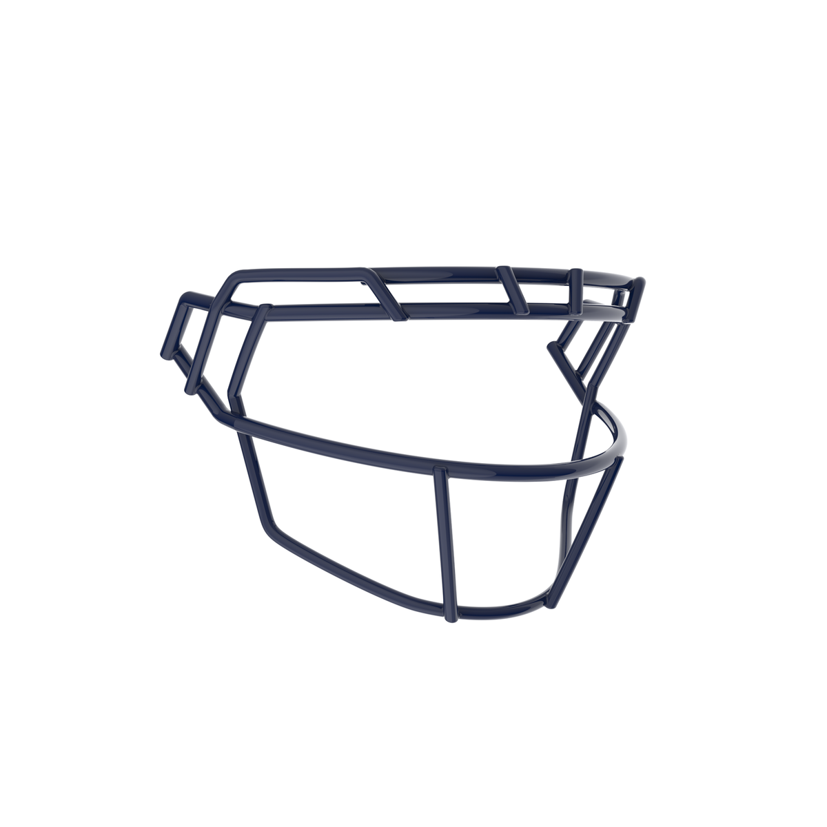 Schutt F7X-ROPO-SW navy football facemask with single wire brow and open lower bar design