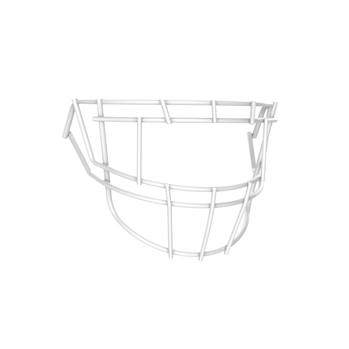 Schutt Vengeance EGOP II-TRAD-NB football helmet facemask in white