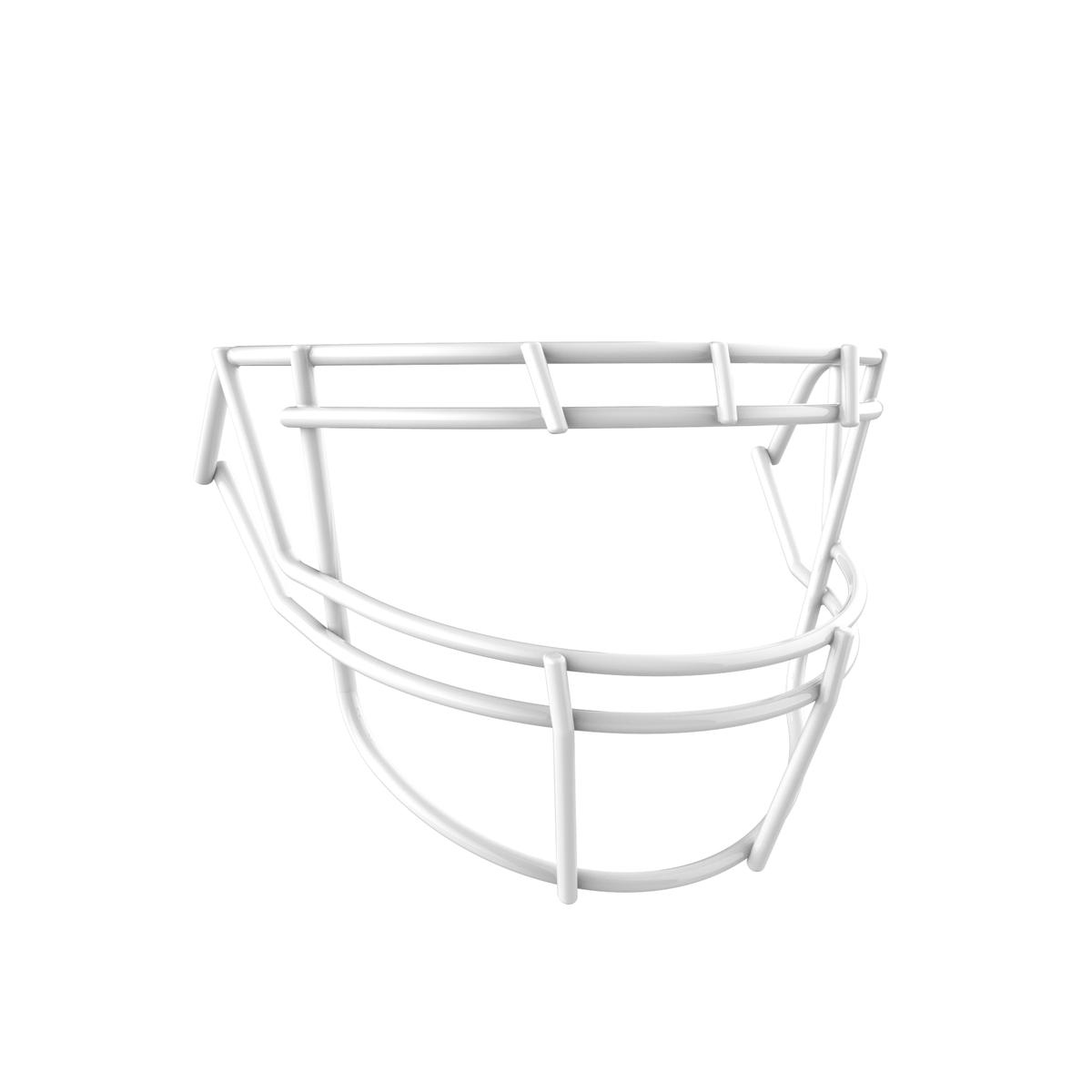 Schutt Vengeance ROPO-TRAD-NB football helmet facemask in white