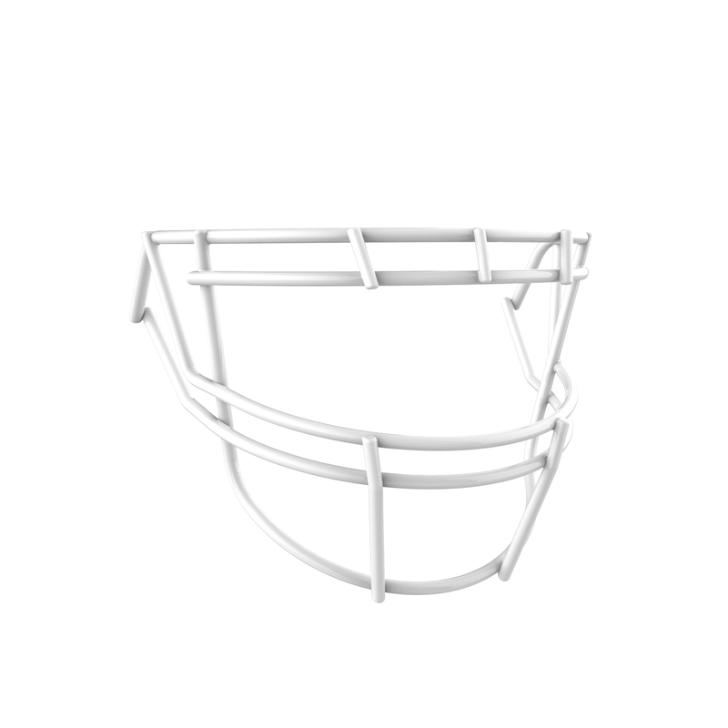 Schutt Vengeance ROPO-TRAD-NB football helmet facemask in white