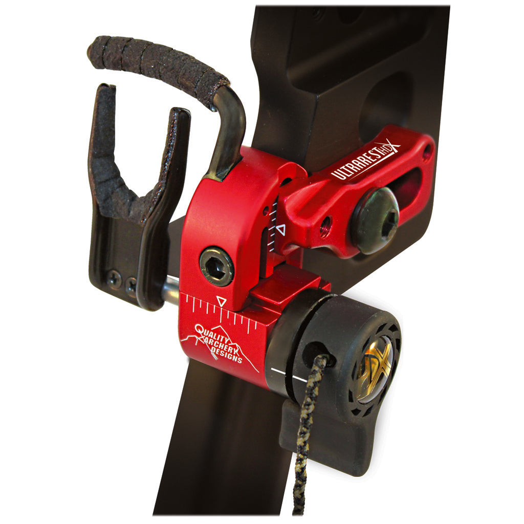 QAD UltraRest HDX in Red RH - Front View