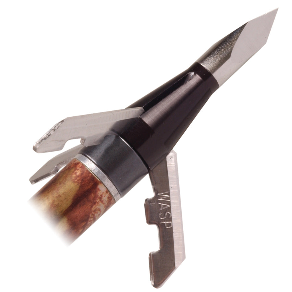 Wasp Jak-Hammer SST Broadheads in 100 gr. - Front View