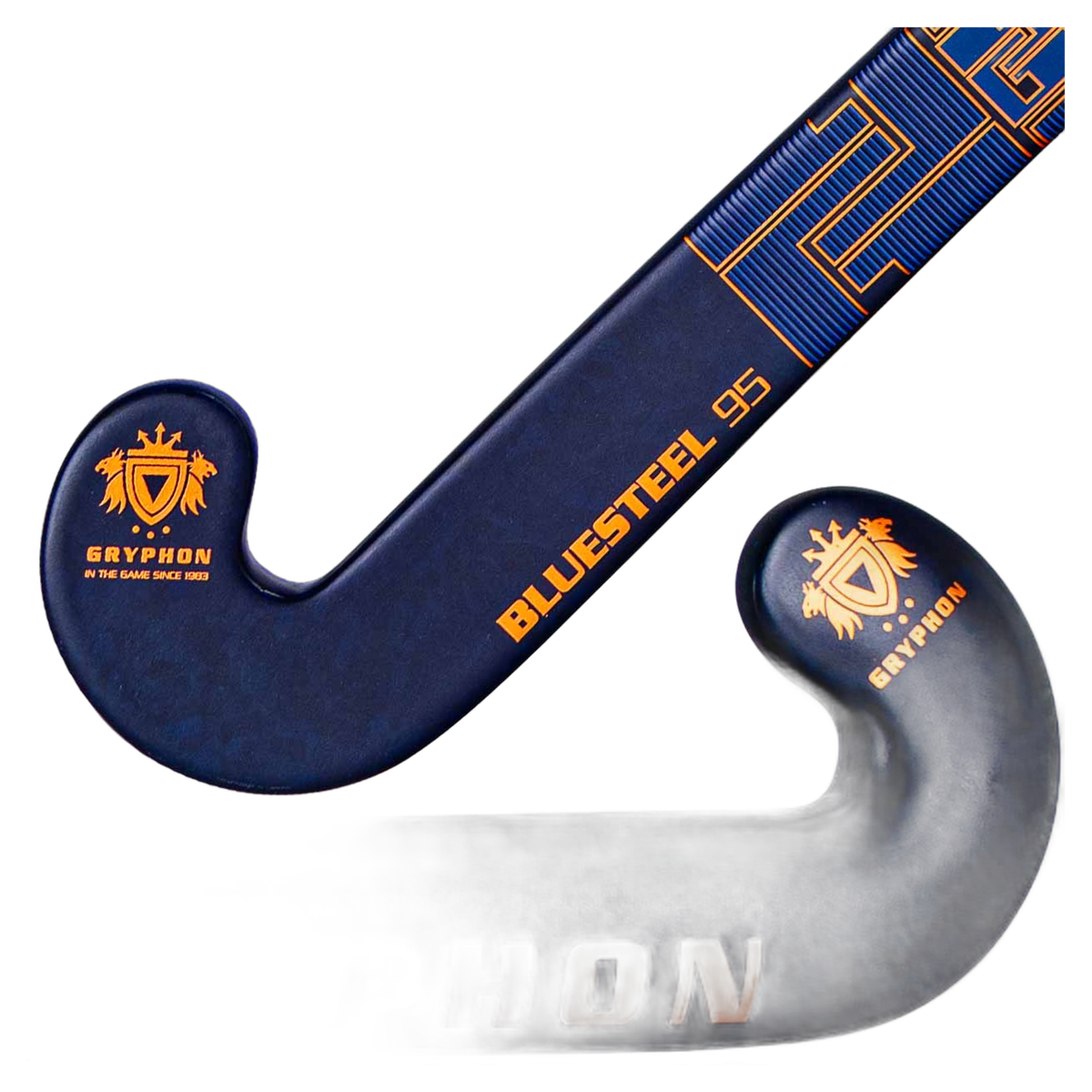 GRYPHON Blue Steel D2 Field Hockey Stick Navy