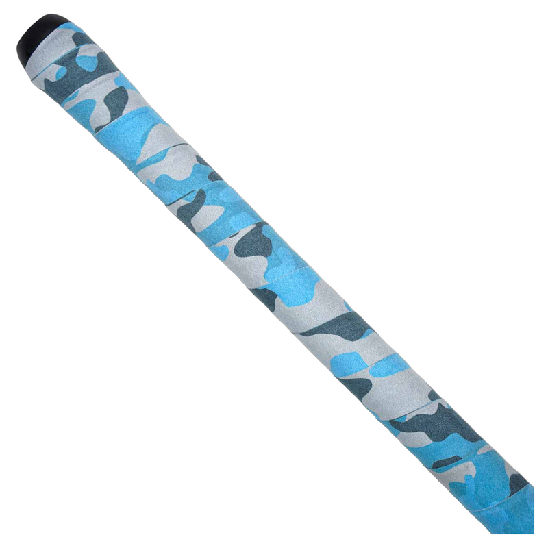 GRYPHON Design chamois grip with camouflage pattern for field hockey stick