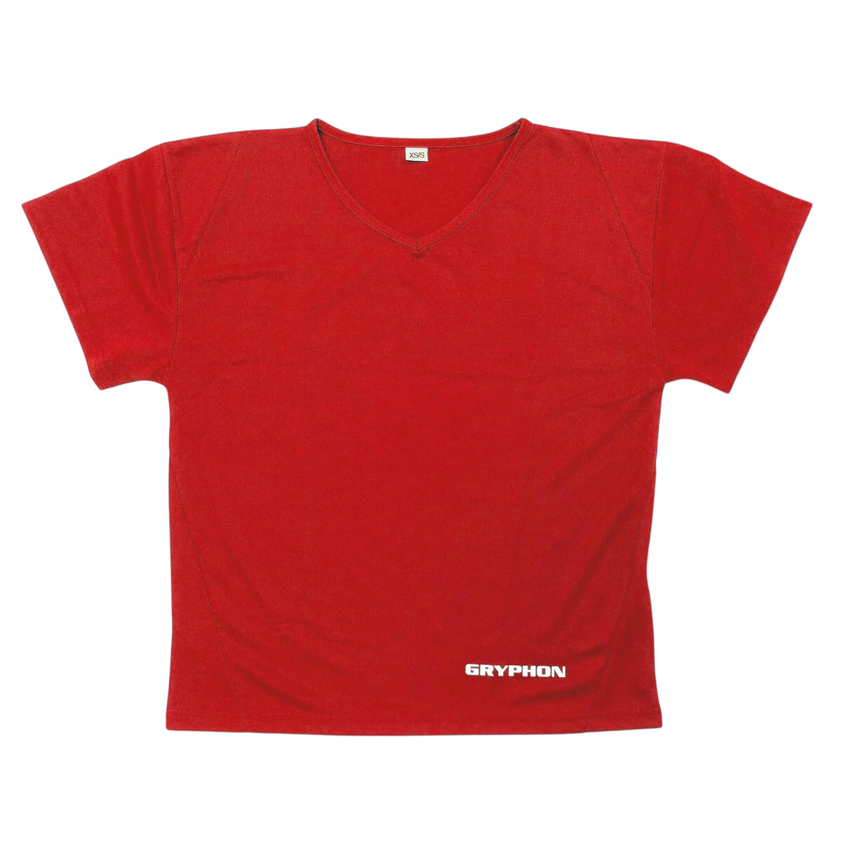 GRYPHON solid goalkeeping jersey with short sleeves, V-neck design, and lightweight performance fabric for comfort and mobility