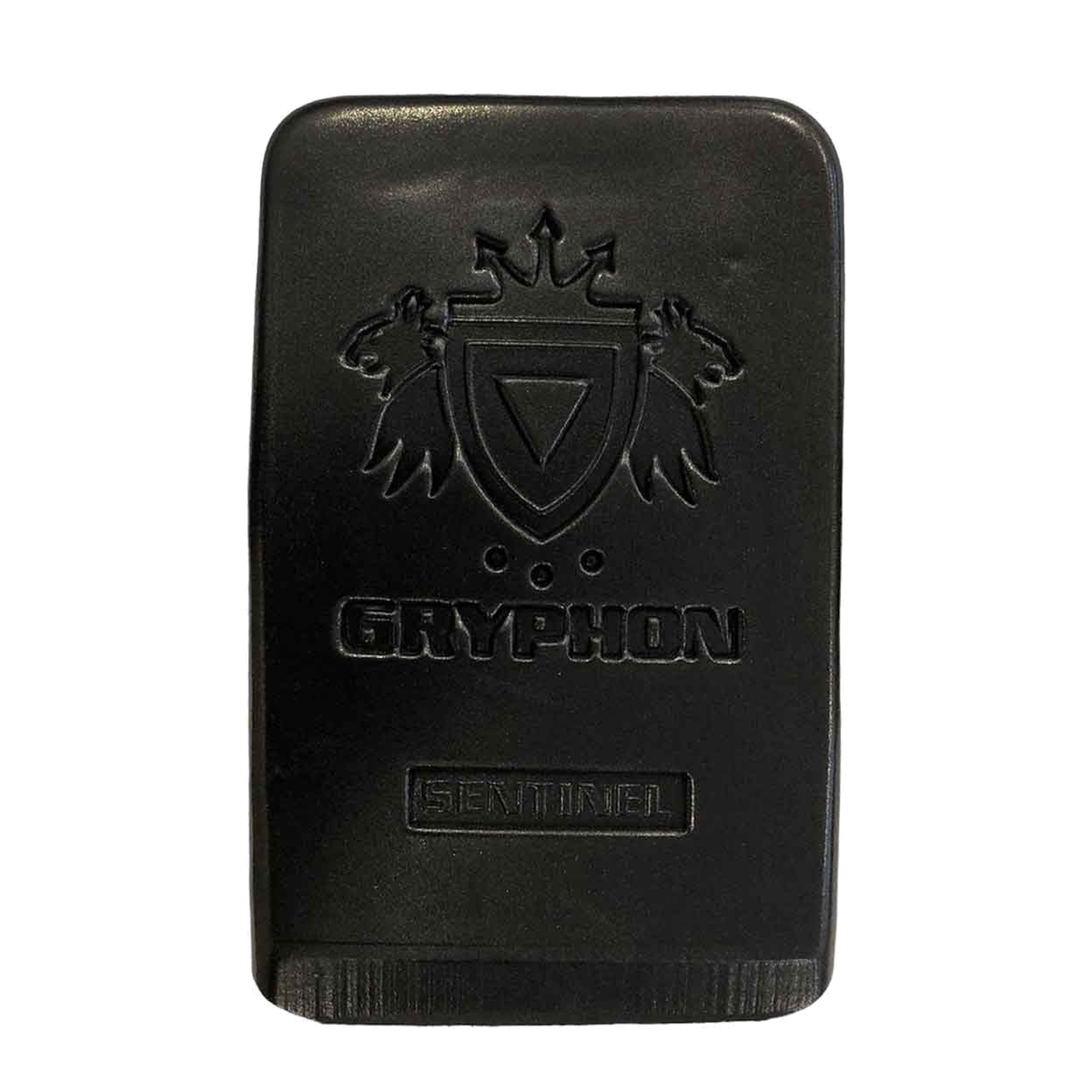 GRYPHON Sentinel field hockey goalkeeper hand protection set featuring durable foam protectors with a contoured shape for coverage and impact absorption.