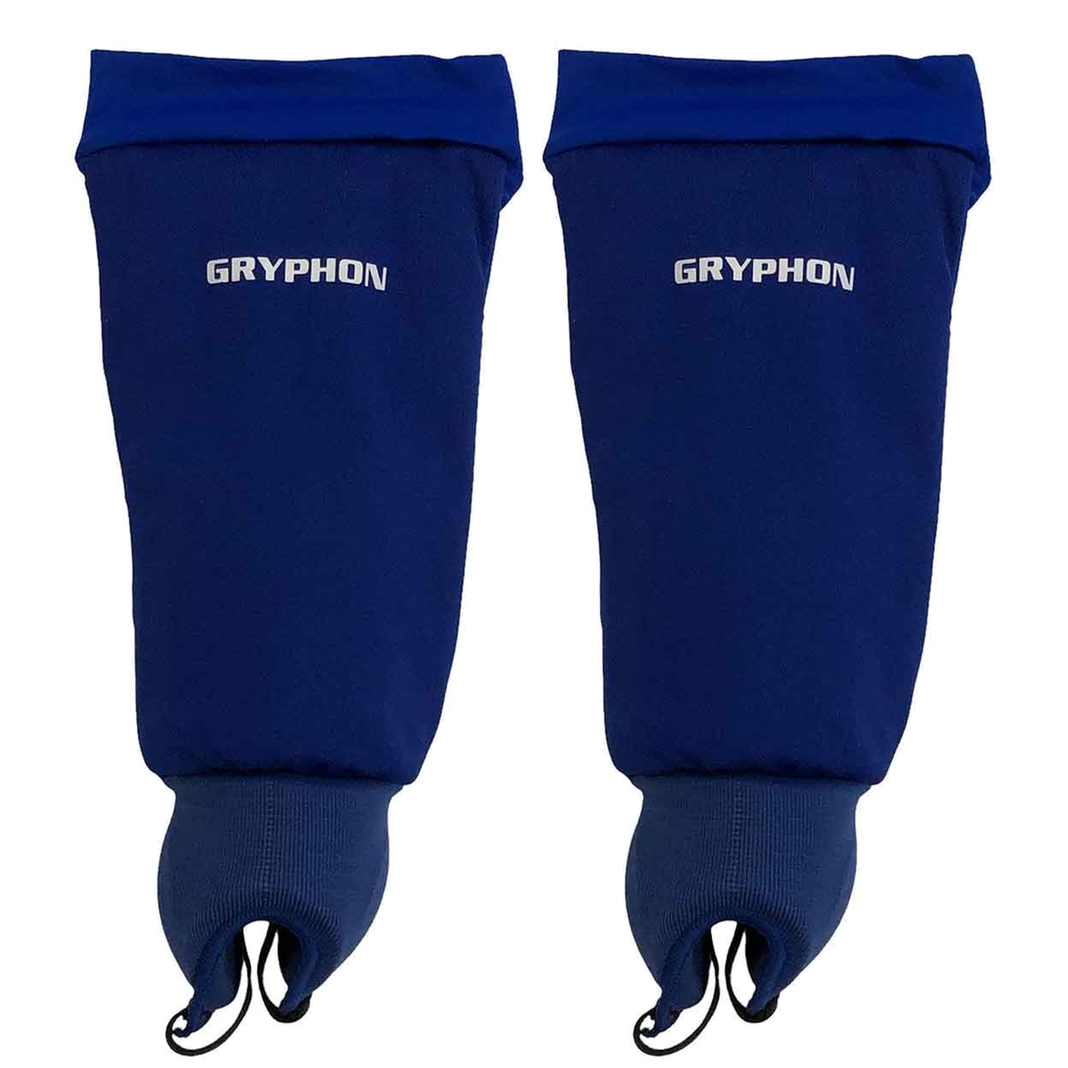 Gryphon Elite field hockey shinguards with lightweight protective padding and ankle support for secure fit