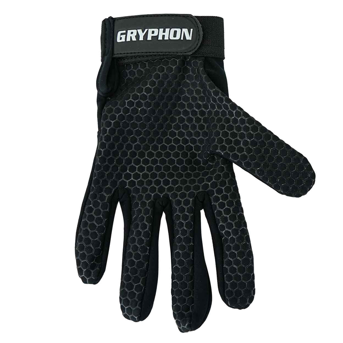 Gryphon G Fit G5 field hockey gloves with full finger design and textured grip for enhanced control
